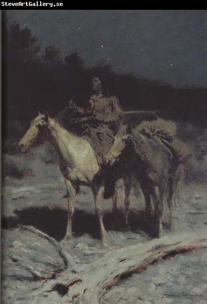 Frederic Remington A Dangerous Country (mk43)